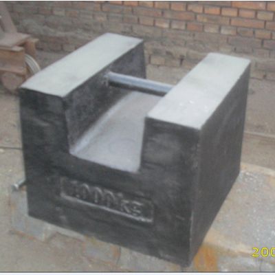 Lock style cast iron test weight 1000KG