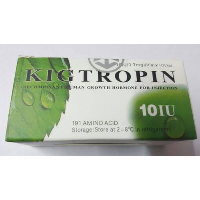 Kigtropin Hgh Anabolic Steroids 100iu / Kit , 10 Kits Human Growth Hormone Bodybuilding Clara