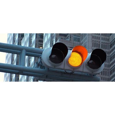 Traffic signal LED light