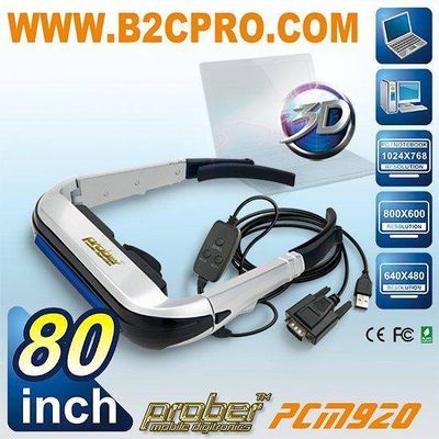 3D video glasses / eyewear monitor  connectting with PC/LAPTOP
