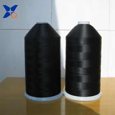 XTAA040 Black Carbon Conductive Nylon Filaments 20d/3f Intermingling with 75D Black FDY Polyester