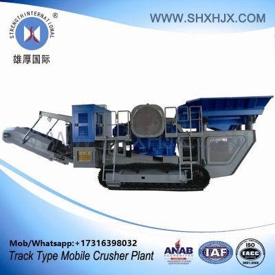 Track Type Mobile Crusher Plant With 120-180 TPH Capacity