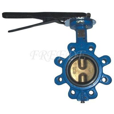 Two Shaft No Pin Butterfly Valve