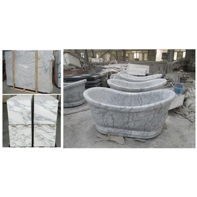 Carrara White Marble Bathtub,Bathroom Whirlpools,Bath Tub