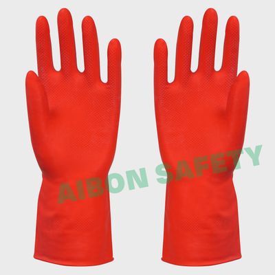 heave duty latex rubber glove
