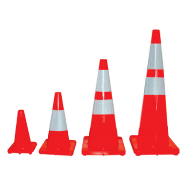 Safety Traffic Cone Plastic Red Traffic Road Cones