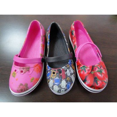 women's EVA shoes with printing