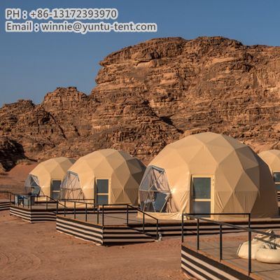 Hotel Resort Waterproof Insulated Pvc Glamping Igloo Prefab House Dome Tent