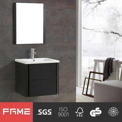 FaMe European morden High Gloss Painting Bathroom Mirror Cabinet with DTC Soft Closing drawers