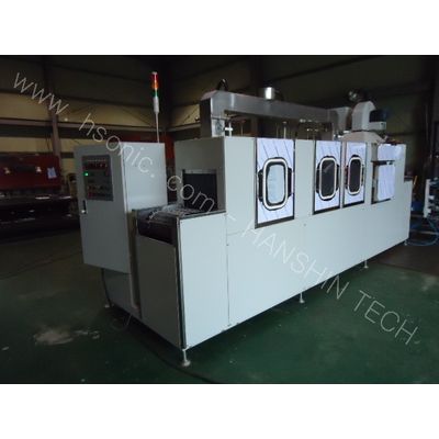 Automatic ultrasonic cleaning system for Water soluble PCB