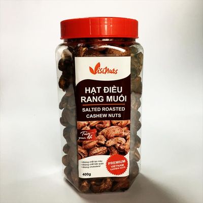 Salt rasted cashew nut - Visinuts brand from Vietnam