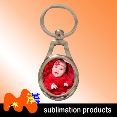 A82 Metal Keychain of Heat Transfer blank Consumables Manufacturer