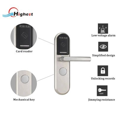 RX1088E-Y hotel door lock system with free software