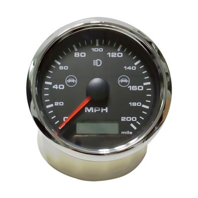 85mm GPS Speedometer with Blind Spot Detection Alarm for Motorcycle
