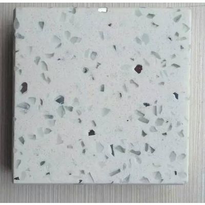 single color artificial quartz stone slab