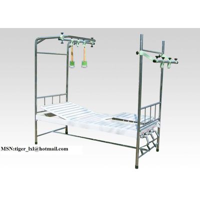 Orthopedics traction bed with the type of detaching legs and new type stainless steel bed head