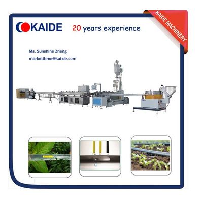180m/min Flat drip irrigation tape extrusion machine KAIDE