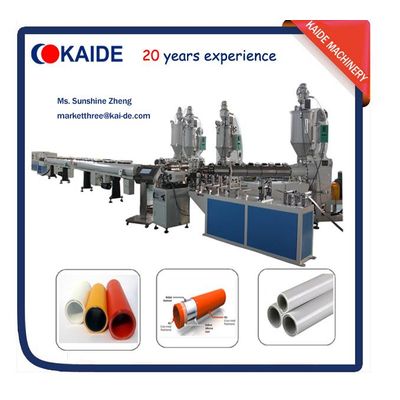 Overlap welding PEX-AL-PEX/PERT-AL-PERT composite pipe making machine KAIDE