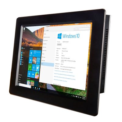 12.1 Inch Industrial Panel PC with 4G RAM 250G SSD and touch screen