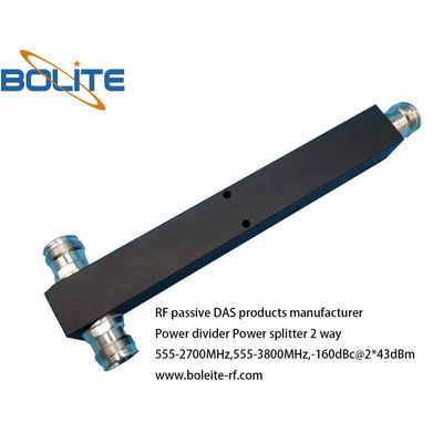 Low PIM RF passive power splitter manufacturer