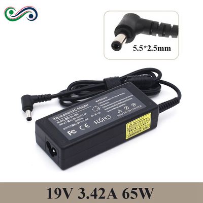 19V 3.42A 65W 5.5X2.5mm AC Charger Laptop POWER adapter ADP-65DW For ASUS x450 X550C x550v w519L