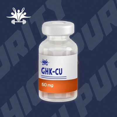 Ghk-Cu 50mg (Copper Peptide) Blue Antiaging Raw Powder CAS: 49557-75-7 High Purity Lyophilized Powde