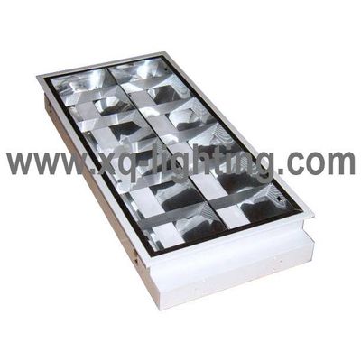 T8 2x20w grille lamp recessed type
