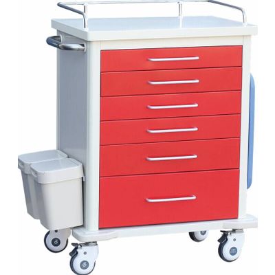 Hospital emergency trolley JH-ET014, medical cart