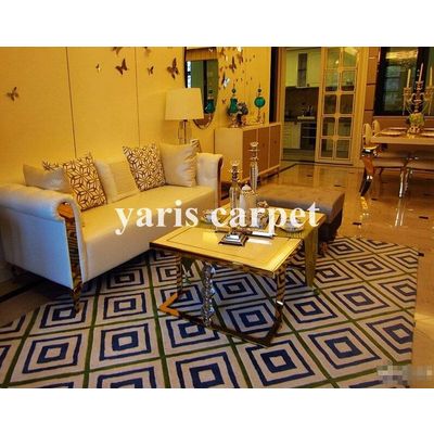 Hand Made Carpet of Star Style Customized Design