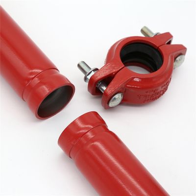 Fire red coating steel pipe with UL FM approvals
