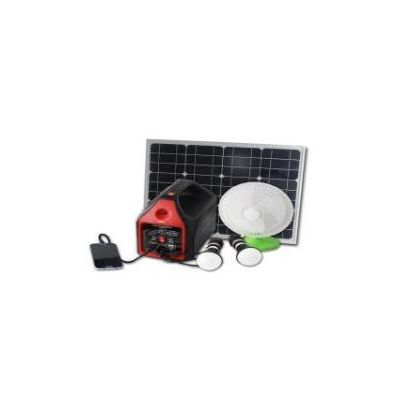 SOLAR HOME SYSTEM - Portable Solar Power Generator with LED Light by Solar Energy