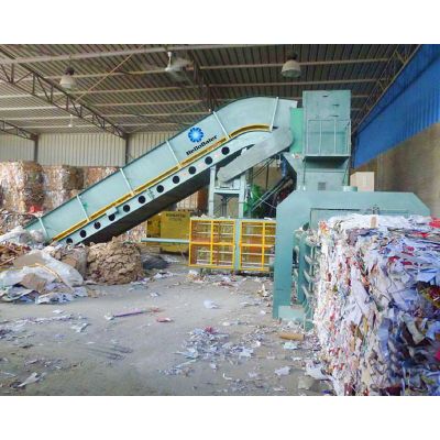 Automatic Waste baler Cardboard Recycling Machine