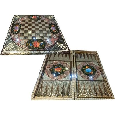Chess game Handmade Persian Inlay/Khatamkari Chessboard HC-525