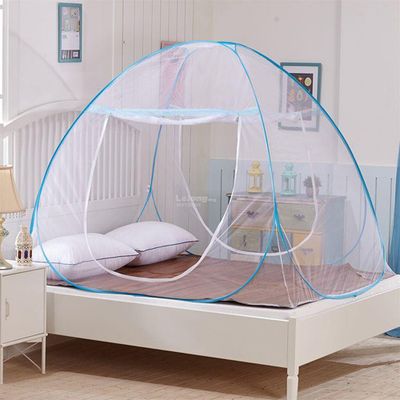 Foldable Pop up Mosquito Net Tent useful for Home / Terrace / Outdoor Camping Portable net for bed