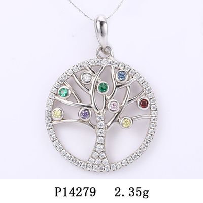 P14279 Hot Selling 925 Sterling Silver Life Tree Pendant