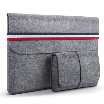 Customized Business Notebook Cover Felt Laptop Sleeve Bag Pouch Bag for laptop cover