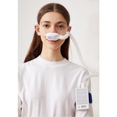 Powered air purification nose mask