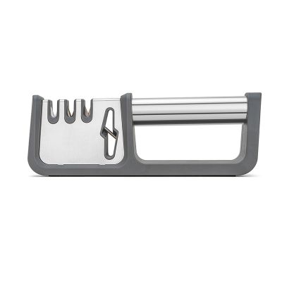 Kitchen multifunctional knife sharpener 4-in-1 stainless steel knife sharpener tools