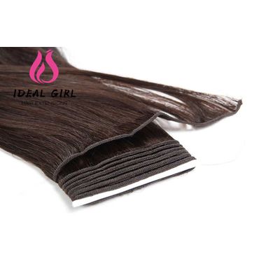 Russian hair Cuticle Aligned Remy Virgin Flat Weft Double Drawn Hair Extensions