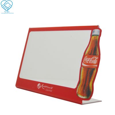 Wholesale Acrylic Sign Holder LED Table Stand for Supermarket / Shop / Bar / Table Top