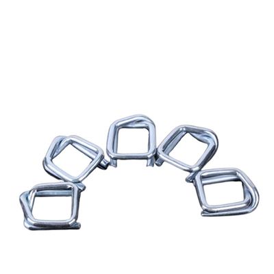 Best Selling Cost Effective High Quality Cord Woven Straps Metal Galvanized Steel Wire Buckle