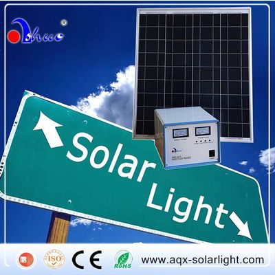 50W Solar Rechargeable Energy Lighting System Kit