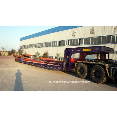 lowbed trailer,low boy, low loader,container trailer--CHINA HEAVY TRANSPORTER