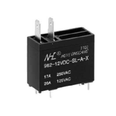 3V DC miniature power relay model 962
