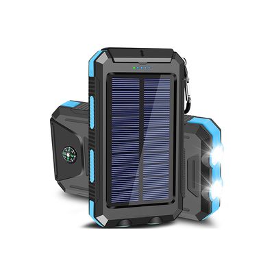 20000mAh solar panel phone charger solar cell phone charger power bank