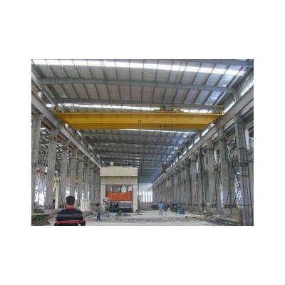 double girder overhead travelling crane with sturdy cylindrical motors