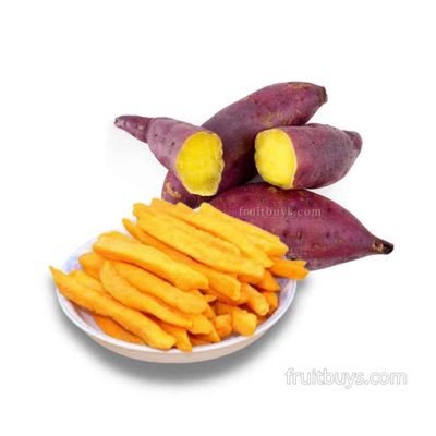 The Healthiest Chips Yellow Sweet Potato Chips Vacuum Frying 2023
