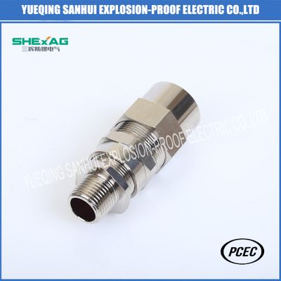 Double Seal Explosion-Proof Armore Cable Gland Male and Female Thread