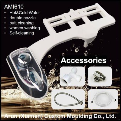 Hot and cold water, double nozzles bidet AMI610