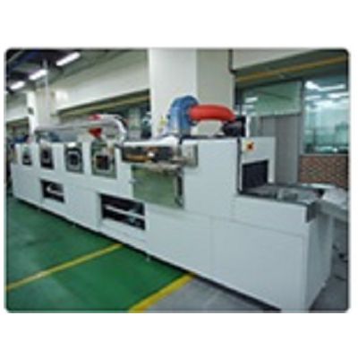 Automatic ultrasonic cleaning system - Mesh belt type